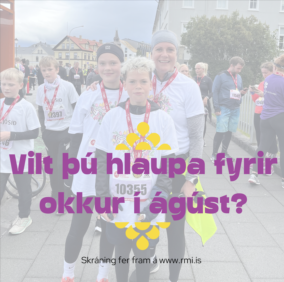 Read more about the article Hlaupum til góðs í Reykjavíkurmaraþoni Íslandsbanka