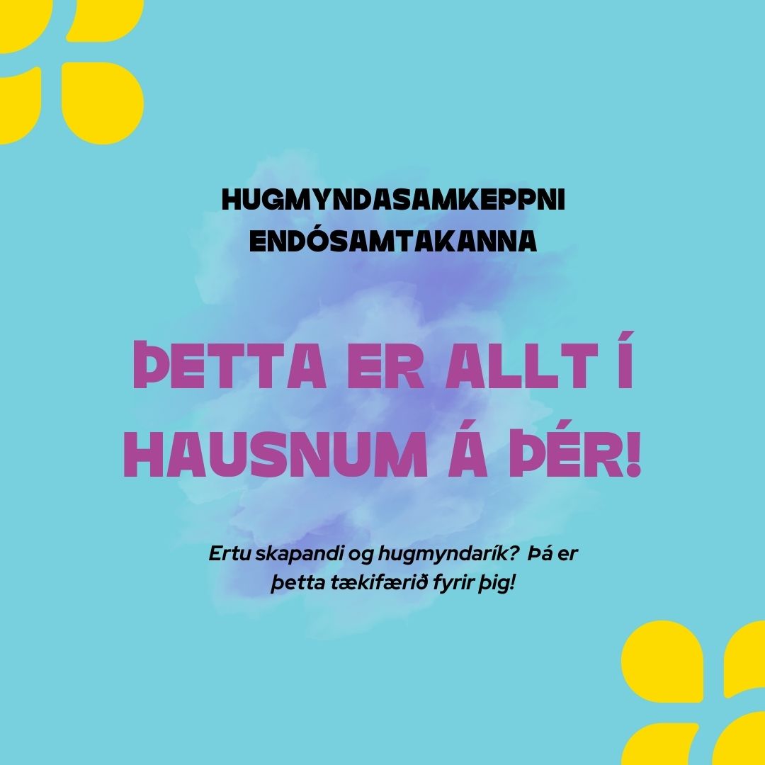 Read more about the article Hugmyndasamkeppni Endósamtakanna – Þetta er allt í hausnum á þér!