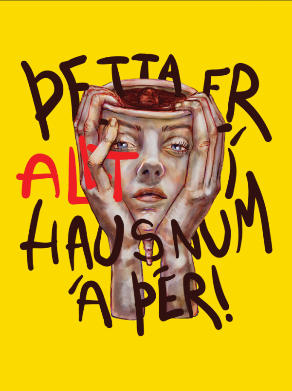 "Þetta er allt í hausnum á þér" veggspjald - Image 3