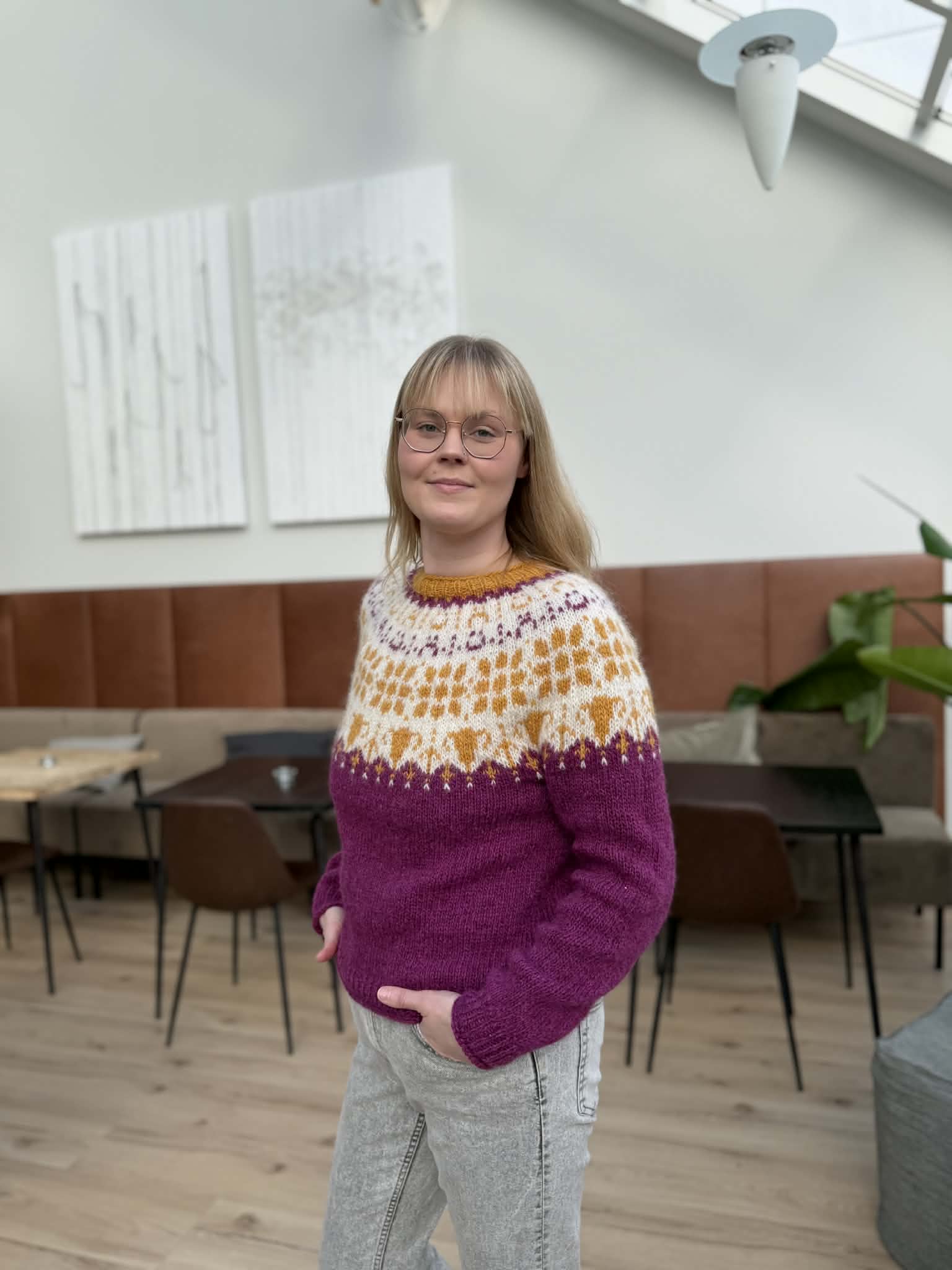 SAMGRÓNINGAR (uppskrift) - Endó peysan 2026 - Image 6