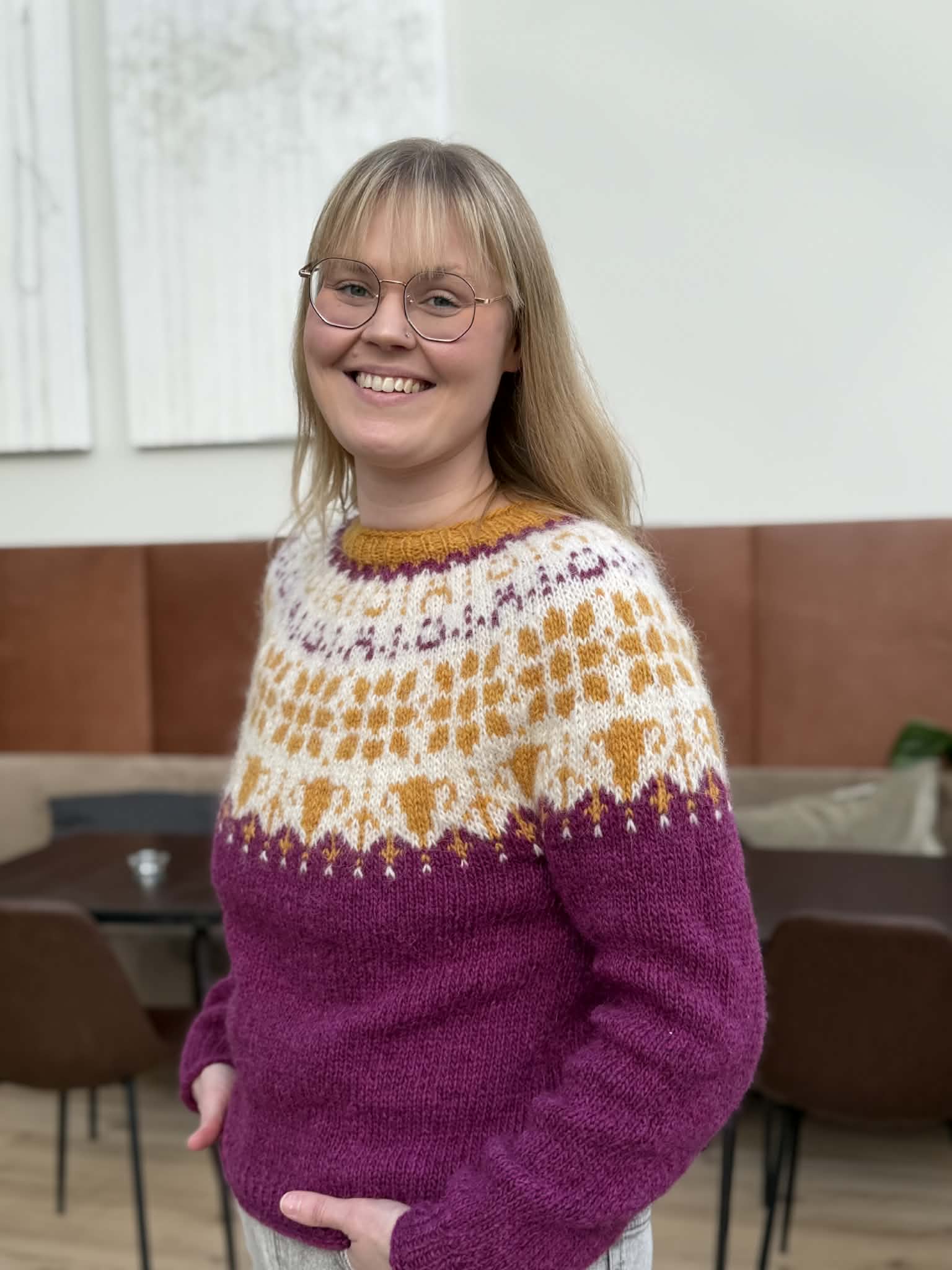 SAMGRÓNINGAR (uppskrift) - Endó peysan 2026 - Image 4